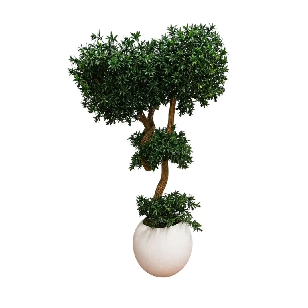 ZEYTİN AĞACI FİBER SAKSI İLE (170 CM)